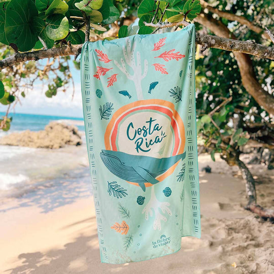 Paño microfibra - Ballena La Fiebre de Viajar