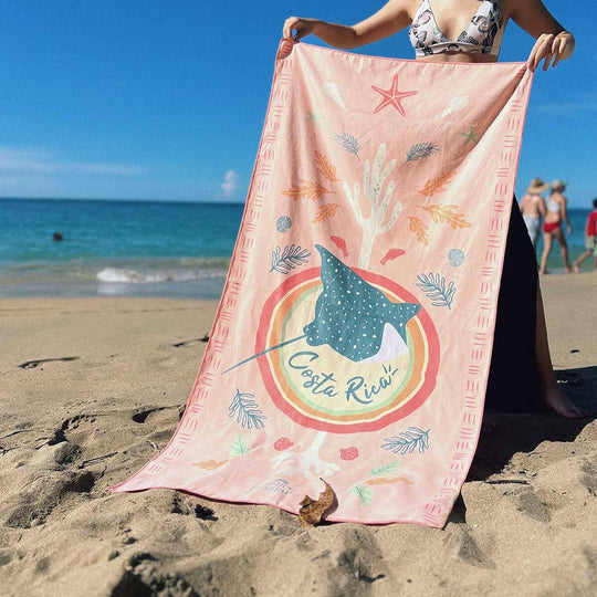 Paño microfibra - Mantarraya La Fiebre de Viajar