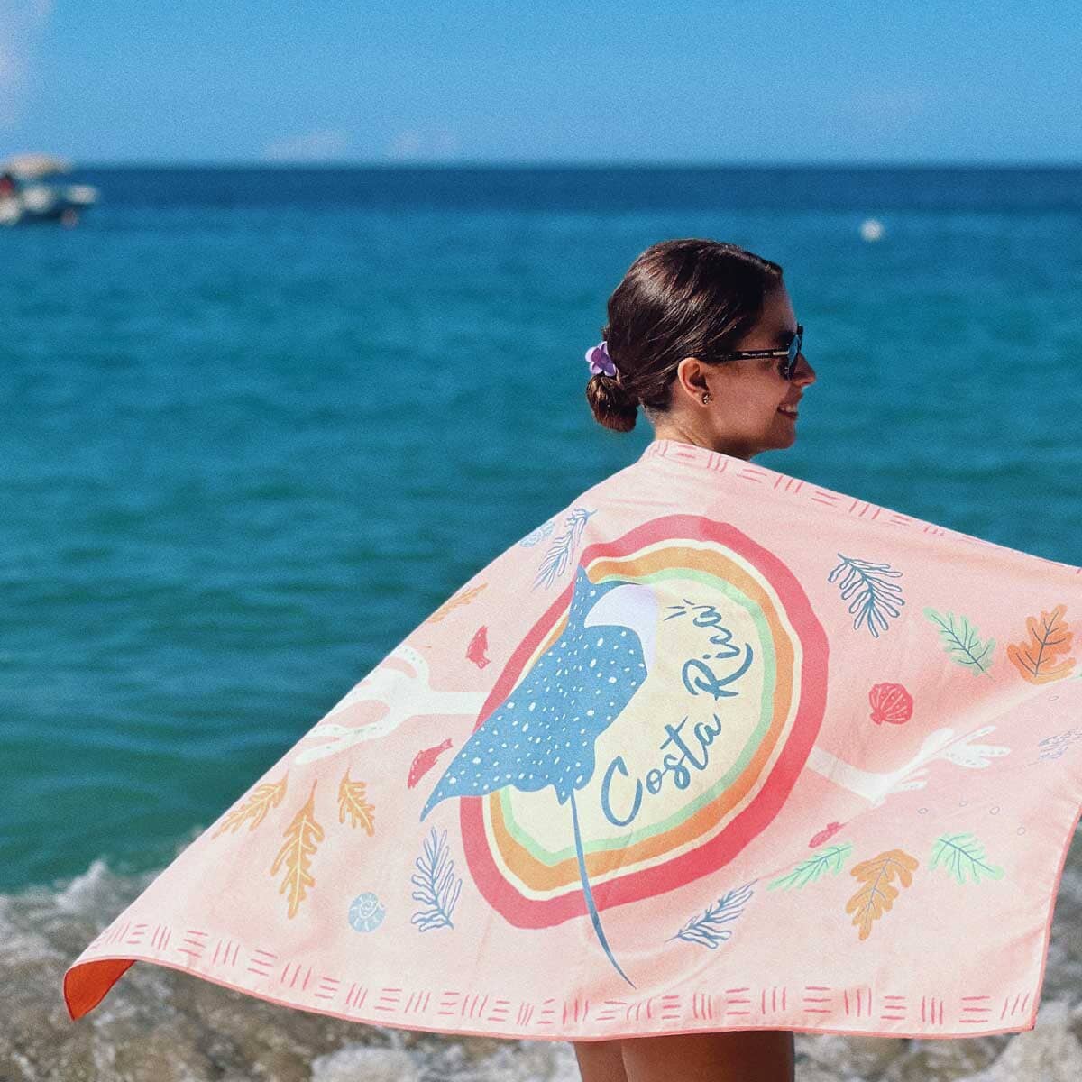 Paño microfibra - Mantarraya La Fiebre de Viajar