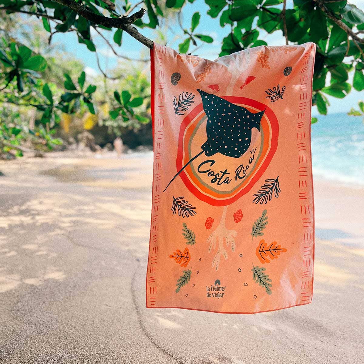 Paño microfibra - Mantarraya La Fiebre de Viajar