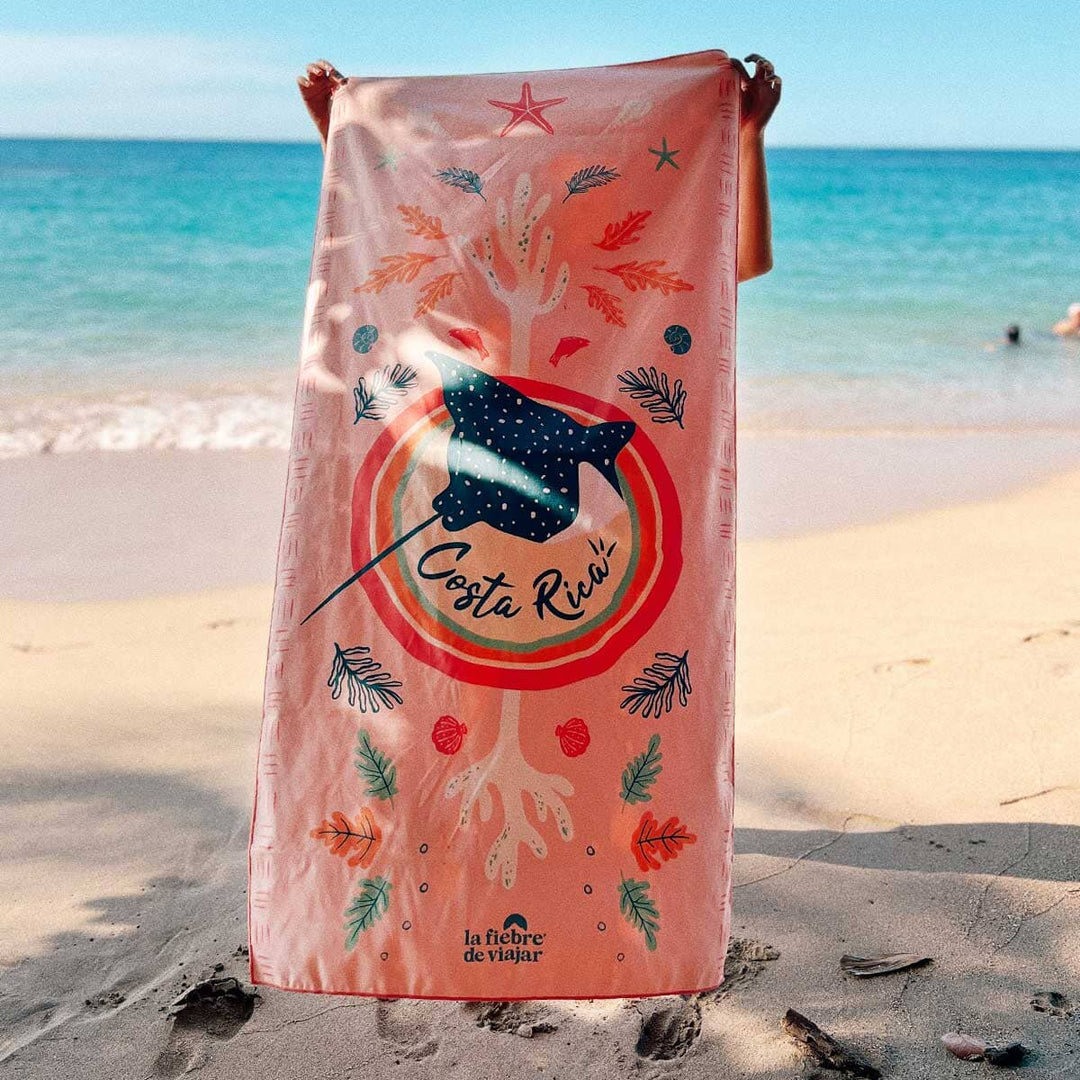 Paño microfibra - Mantarraya La Fiebre de Viajar