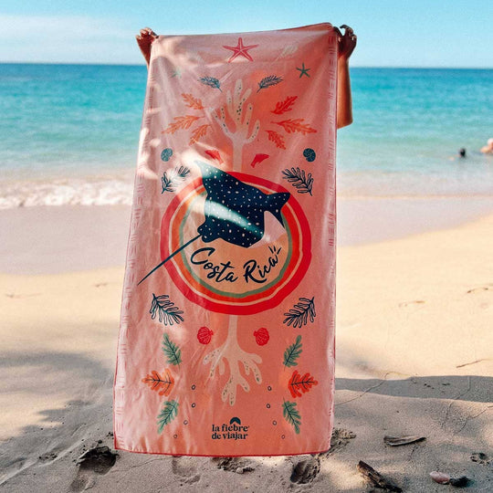 Paño microfibra - Mantarraya La Fiebre de Viajar