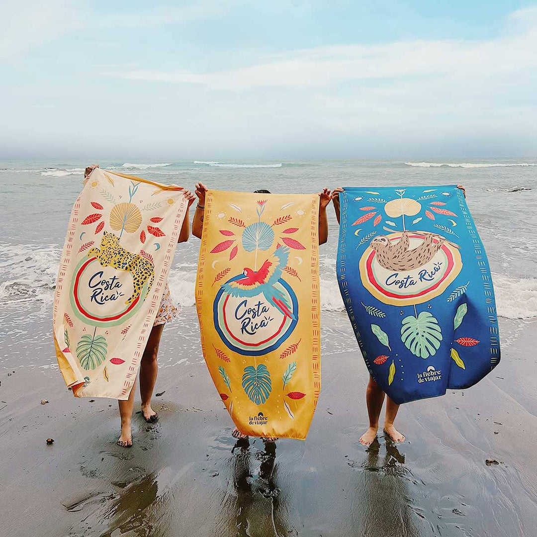 Paquete 3 Paños de microfibra La Fiebre de Viajar