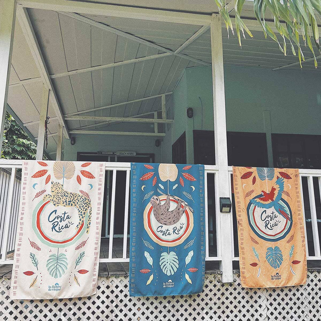 Paquete 3 Paños de microfibra La Fiebre de Viajar