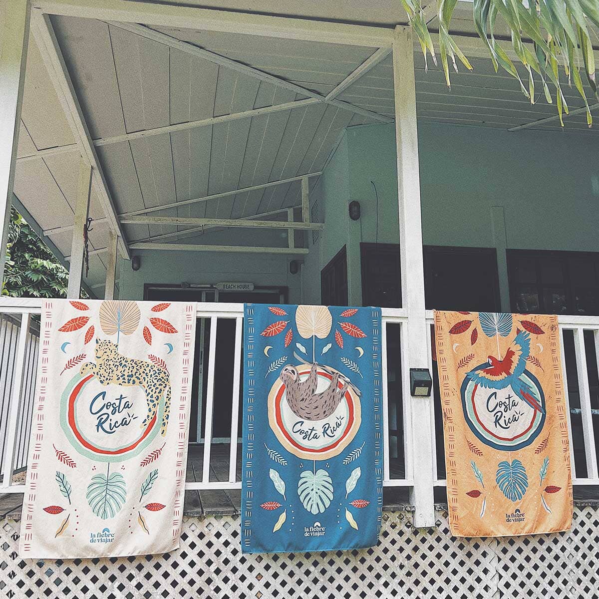 Paquete 3 Paños de microfibra La Fiebre de Viajar