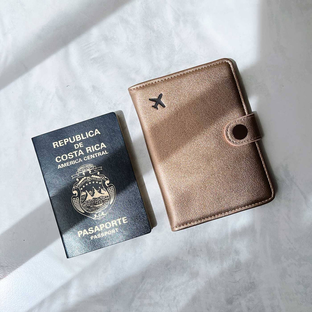 Porta Pasaporte Portapasaportes La Fiebre de Viajar