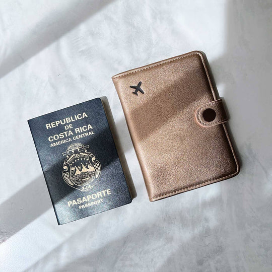 Porta Pasaporte Portapasaportes La Fiebre de Viajar