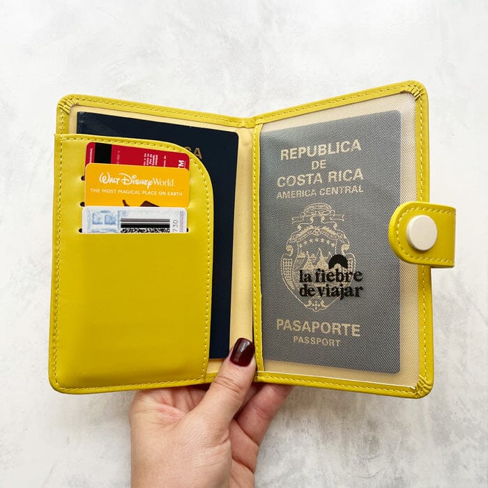 Porta Pasaporte Portapasaportes La Fiebre de Viajar