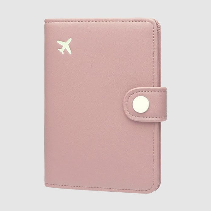 Porta Pasaporte Portapasaportes La Fiebre de Viajar Palo Rosa