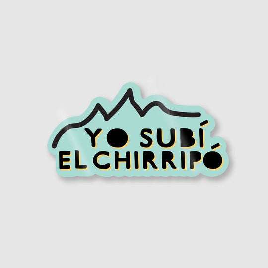 Stickers Individuales La Fiebre de Viajar Chirripó