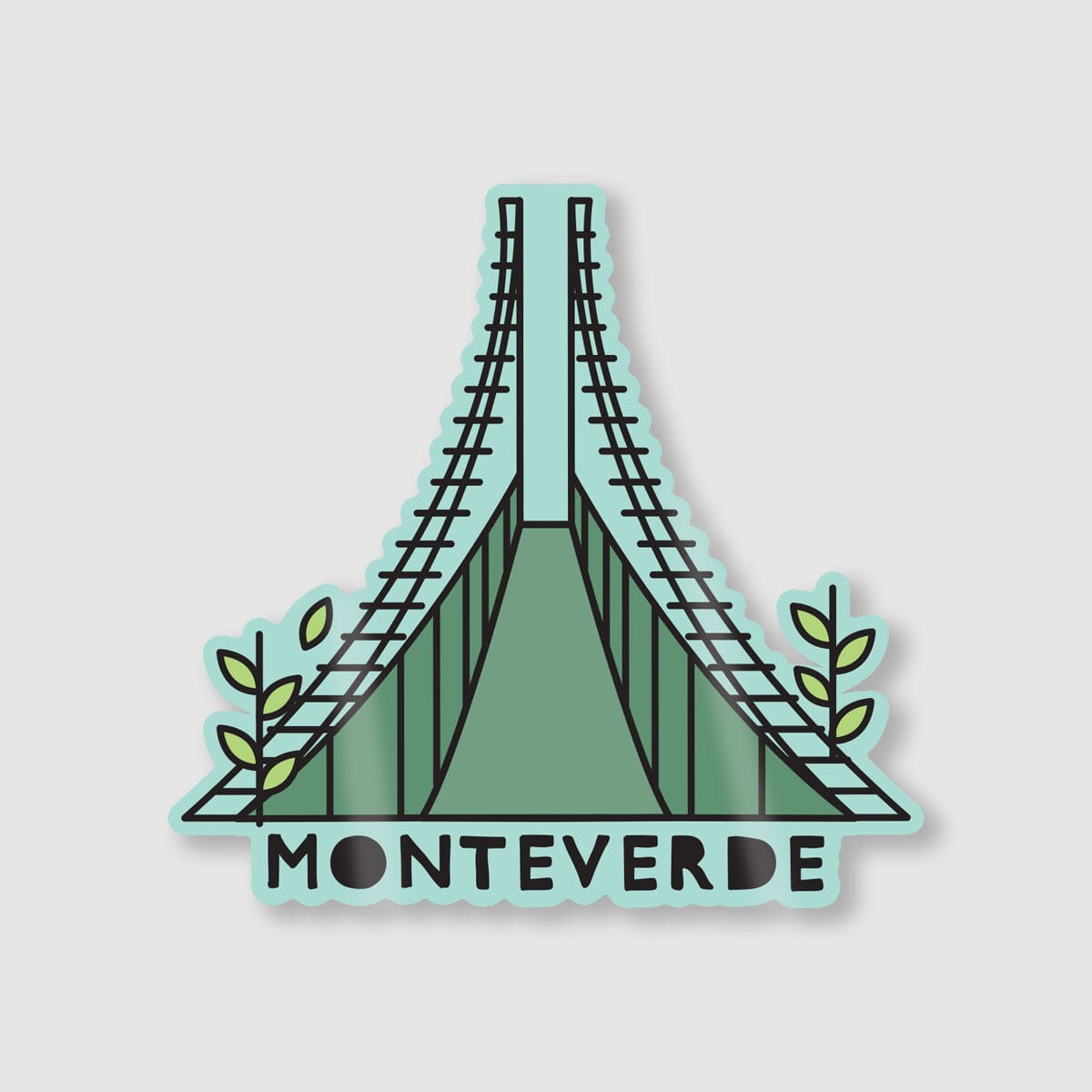 Stickers Individuales La Fiebre de Viajar Monteverde 