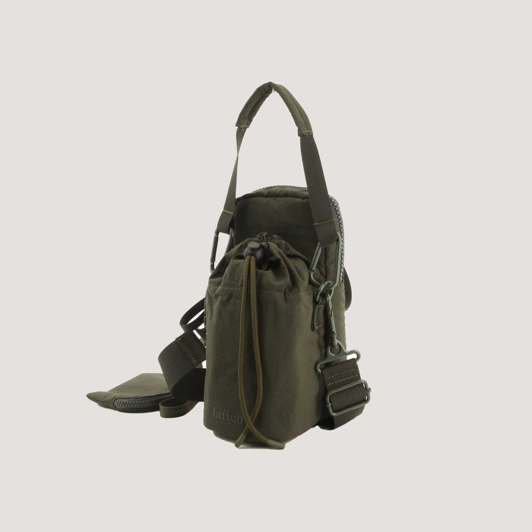 Bolso para botella Colibrí La Fiebre de Viajar Musgo 