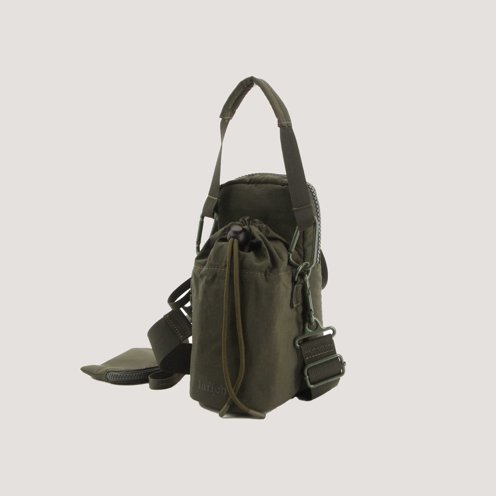 Bolso para botella Colibrí La Fiebre de Viajar Musgo 