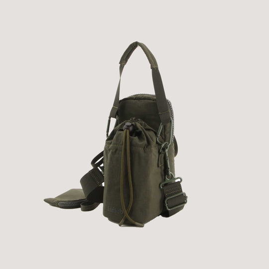 Bolso para botella Colibrí La Fiebre de Viajar Musgo 