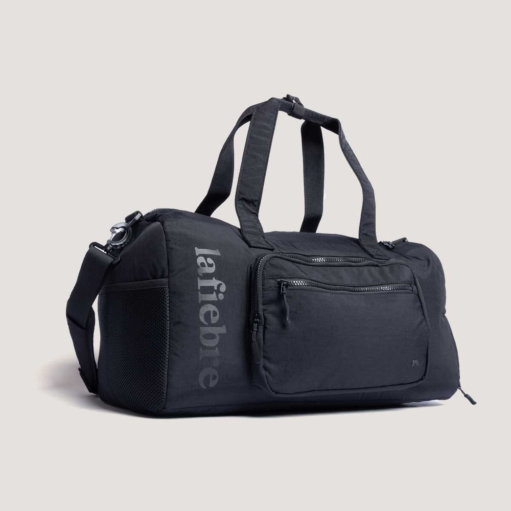 Bolso Saíno 35 litros La Fiebre de Viajar Negro 
