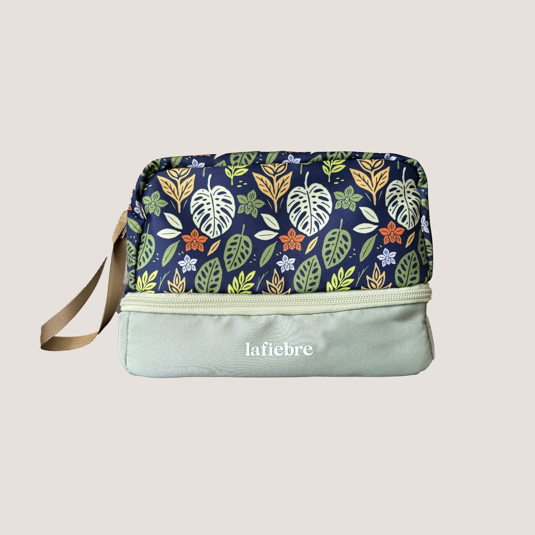 Estuche personal de viaje organizador La Fiebre de Viajar Selva 