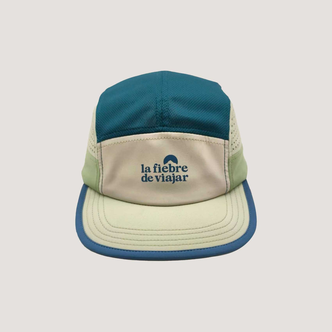 Gorra para Senderismo Ceiba – Ultraliviana y Secado Rápido La Fiebre de Viajar Menta/Verde 