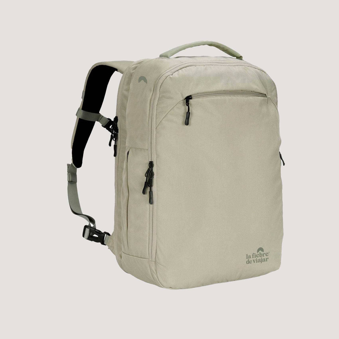 Mochila de viaje Ocelote Bolsos La Fiebre de Viajar Arena 