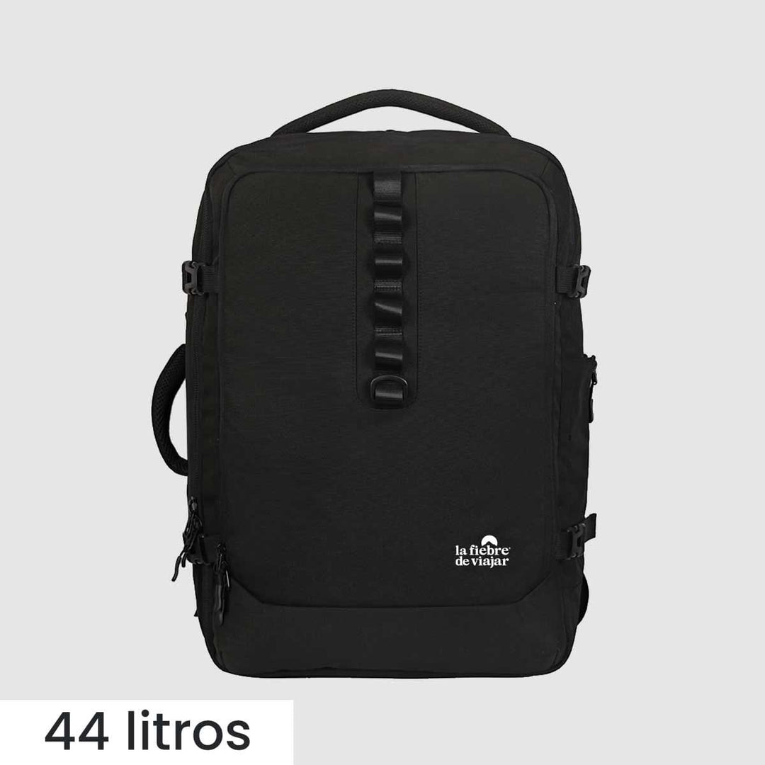 Mochila de Viaje Tapir Bolsos La Fiebre de Viajar Negro 