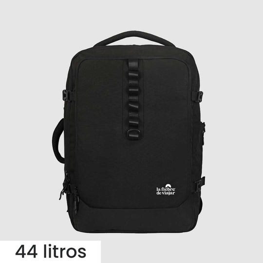 Mochila de Viaje Tapir Bolsos La Fiebre de Viajar Negro 