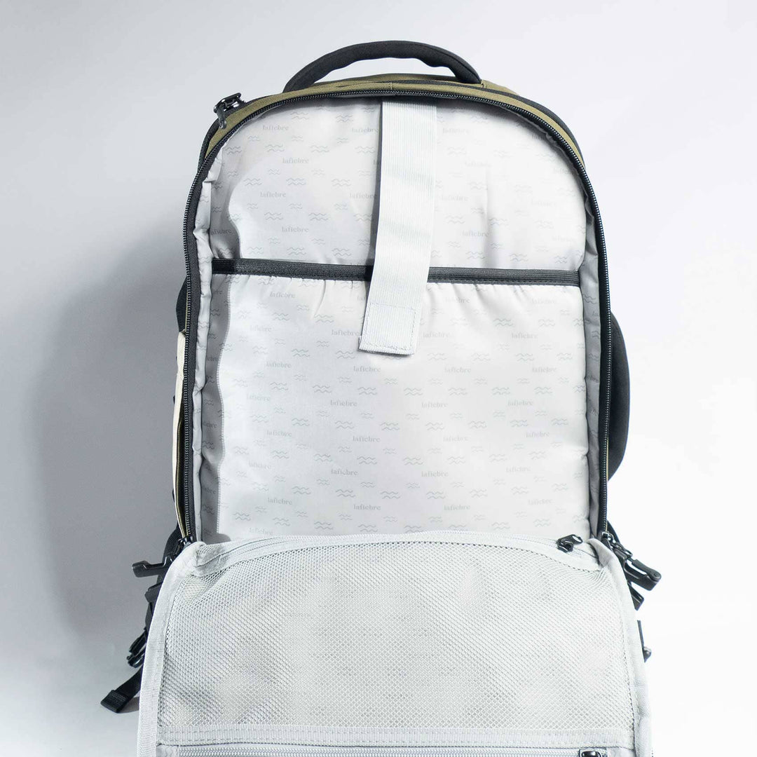 Mochila híbrida Manatí La Fiebre de Viajar 