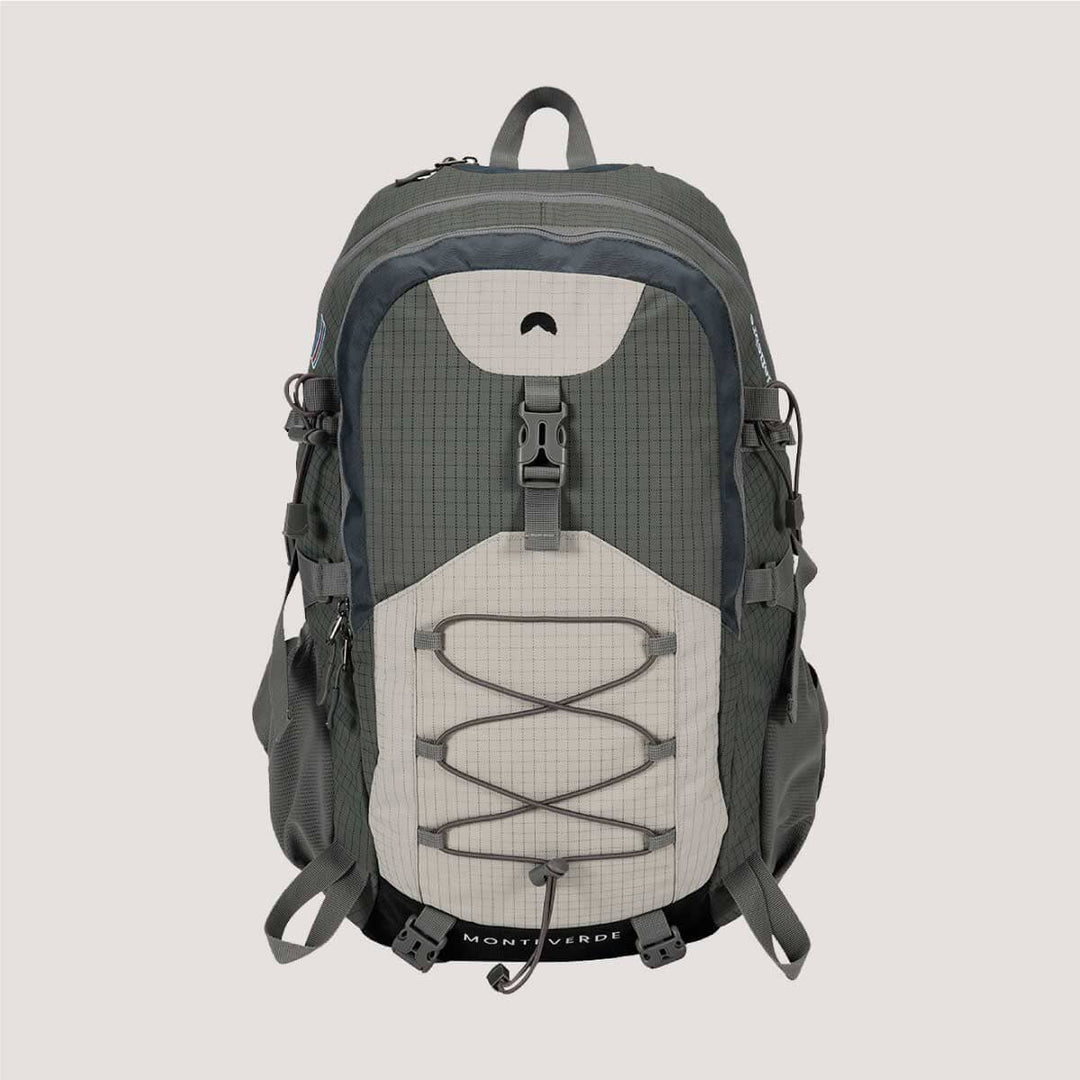 Mochila Monteverde 2.0 La Fiebre de Viajar Gris 