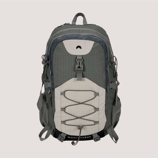 Mochila Monteverde 2.0 La Fiebre de Viajar Gris 