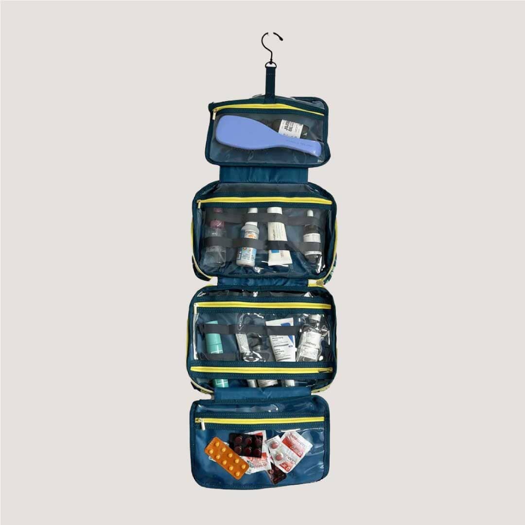 Organizador plegable - Tropical organizador La Fiebre de Viajar 