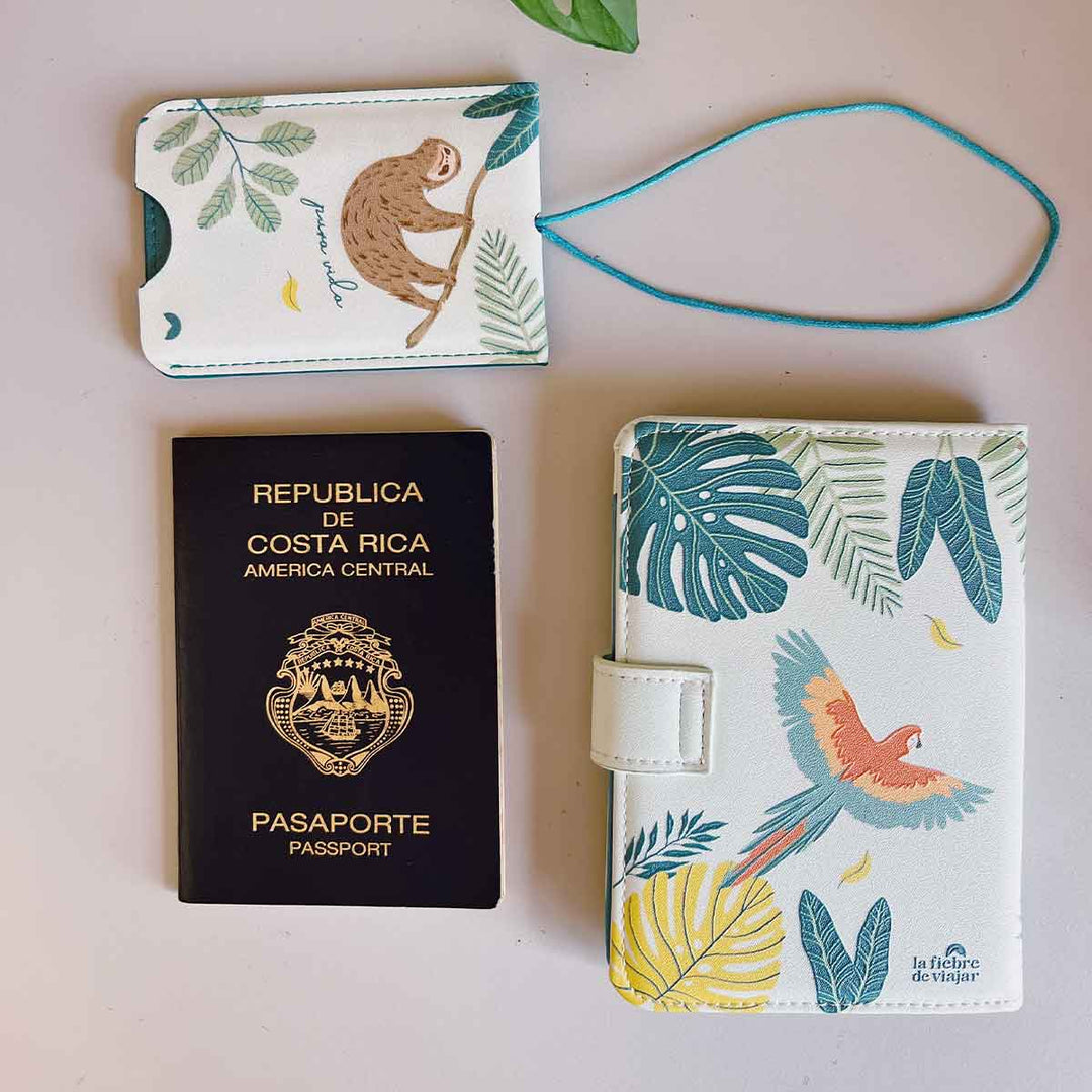 Porta pasaporte Ritmo de la Selva La Fiebre de Viajar 