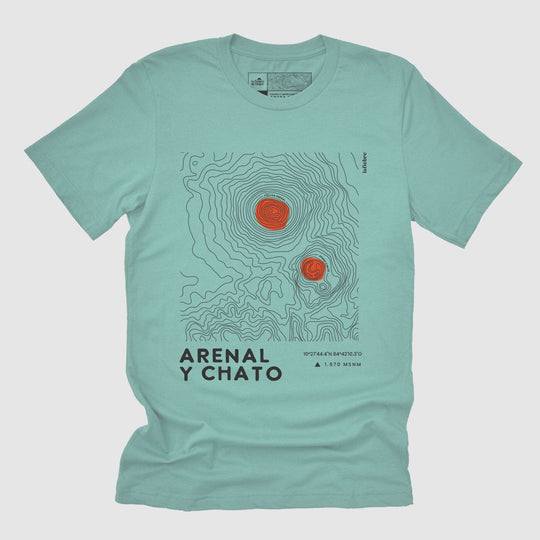 Relieve del Arenal Camisa La Fiebre de Viajar XS 