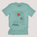 Relieve del Arenal Camisa La Fiebre de Viajar XS Celeste 