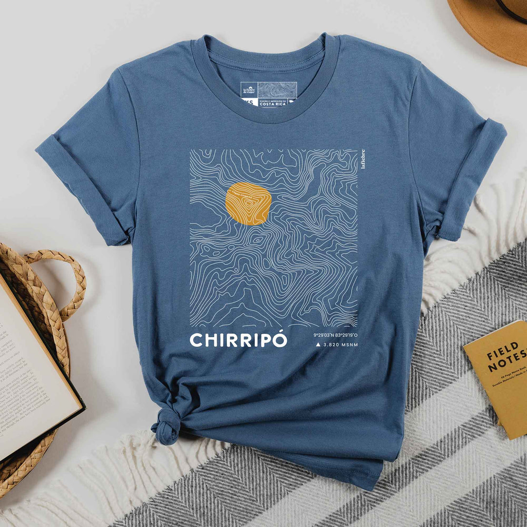 Relieve del Chirripó Camisa La Fiebre de Viajar 