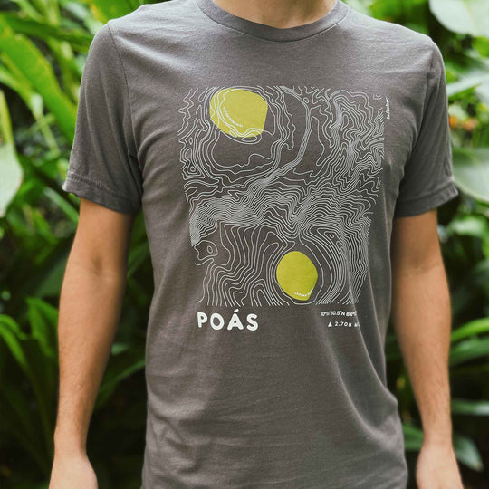 Relieve del Poás Camisa La Fiebre de Viajar 