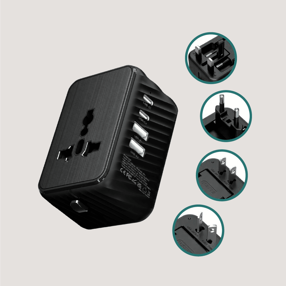 Universal • Adaptador de corriente La Fiebre de Viajar 