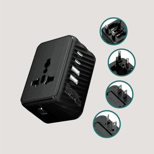 Universal • Adaptador de corriente La Fiebre de Viajar 