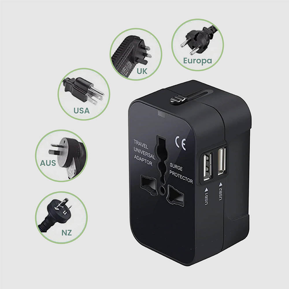 Universal • Adaptador de corriente La Fiebre de Viajar 